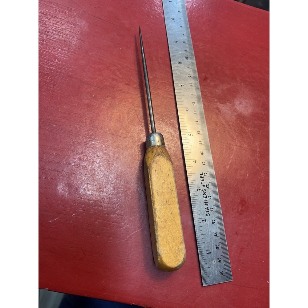 Vintage Iceman's Ice Mans Processed Ice Pick Ice Twice As Nice As Homemade Tool